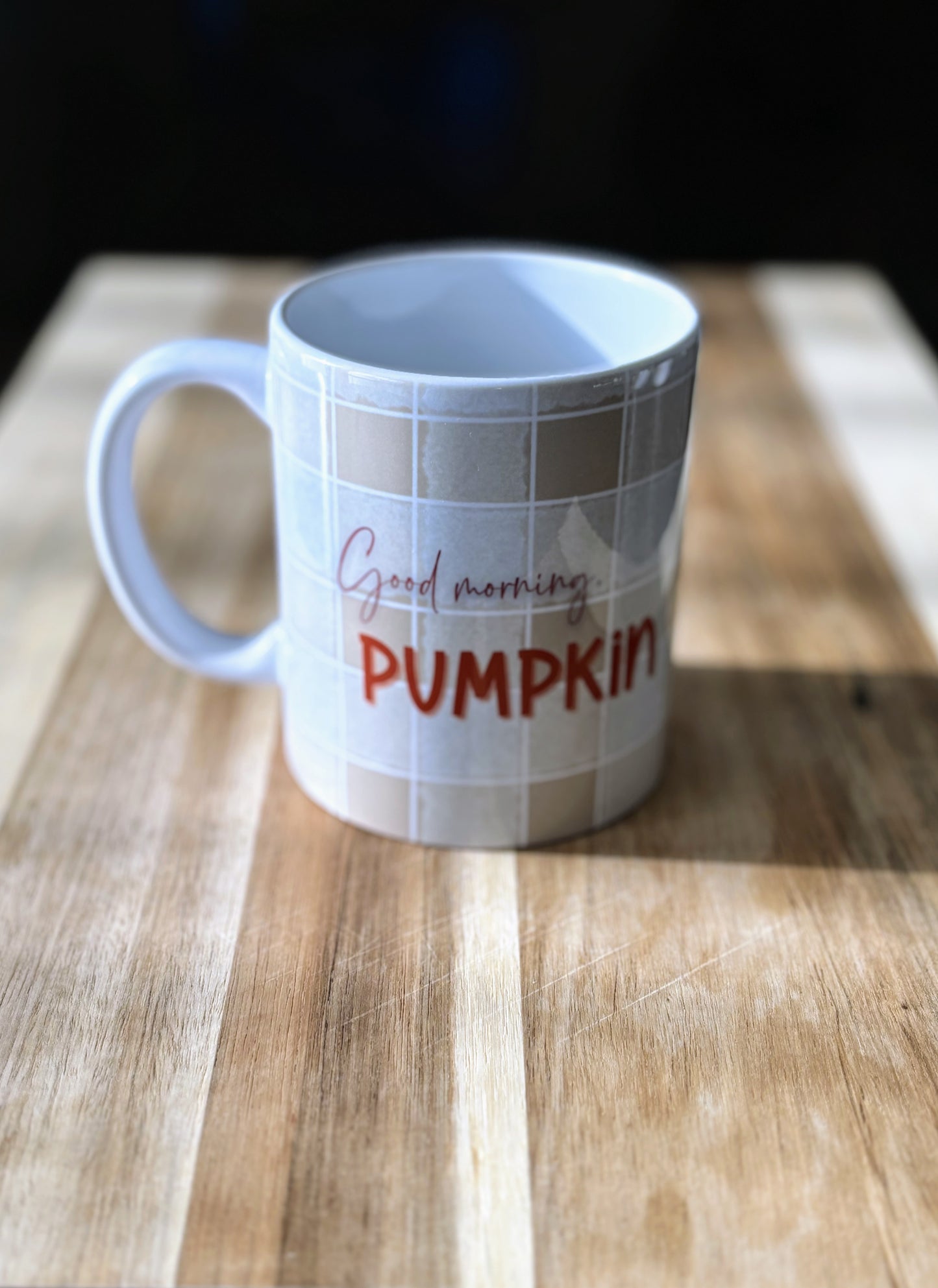 Good Morning Pumpkin 12 oz Coffee Mug