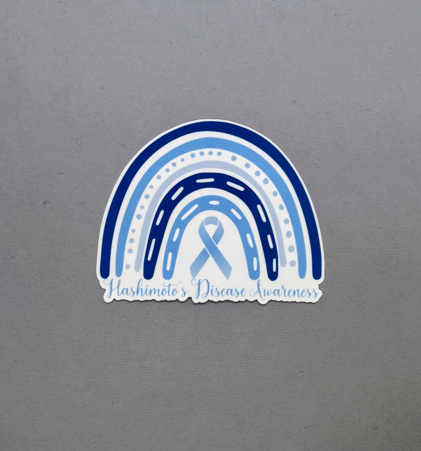 Hashimoto's Disease Awareness Rainbow Sticker