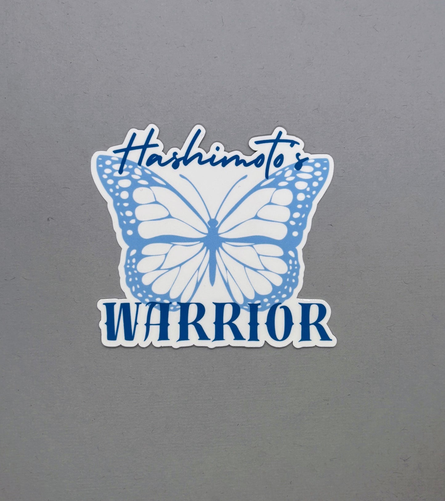 Hashimoto's Warrior Butterfly Sticker