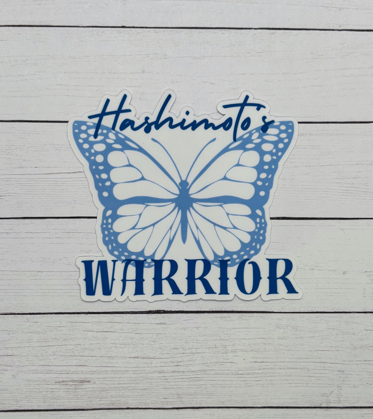 Hashimoto's Warrior Butterfly Sticker