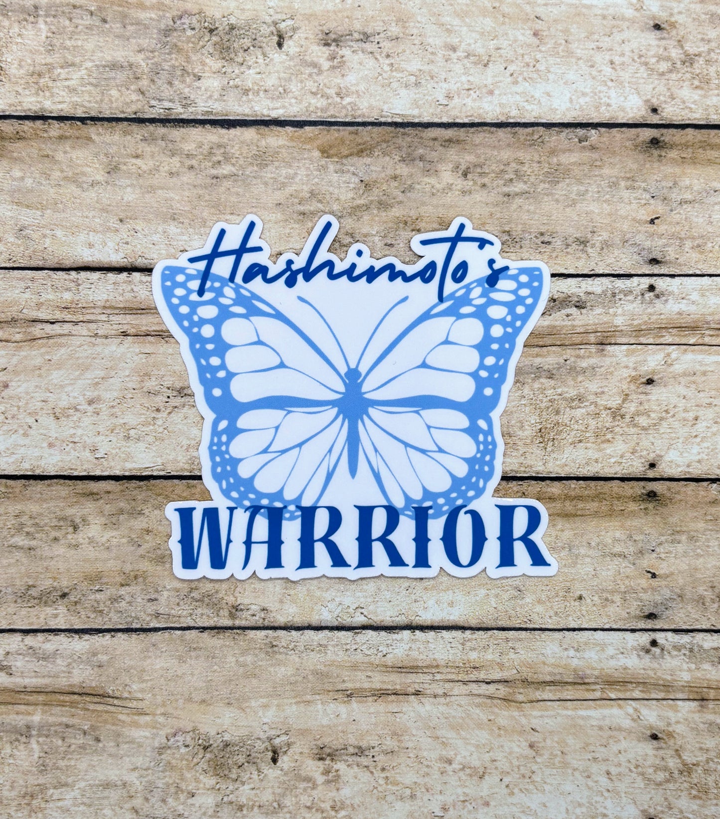 Hashimoto's Warrior Butterfly Sticker