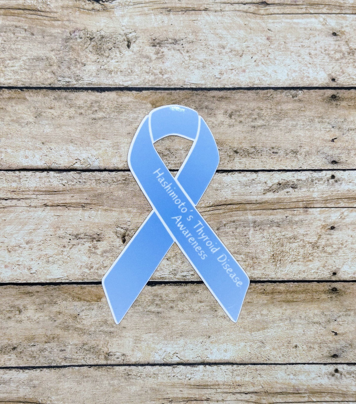 Hashimoto's Thyroid Disease Awareness Ribbon