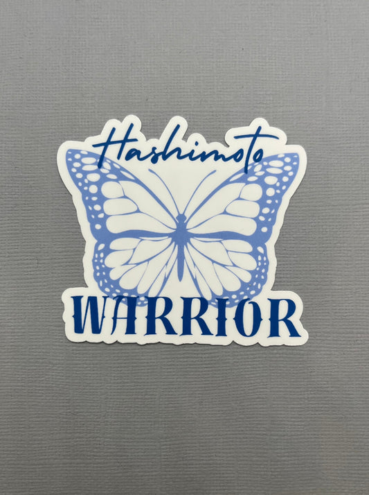 Hashimoto Warrior Butterfly Sticker