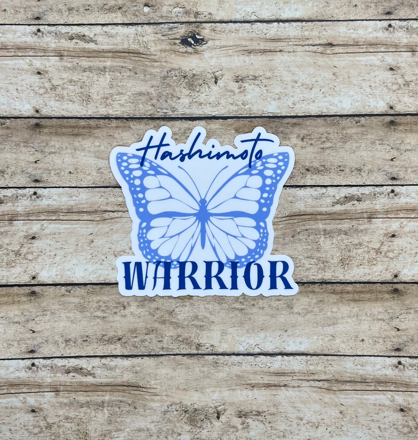 Hashimoto Warrior Butterfly Sticker