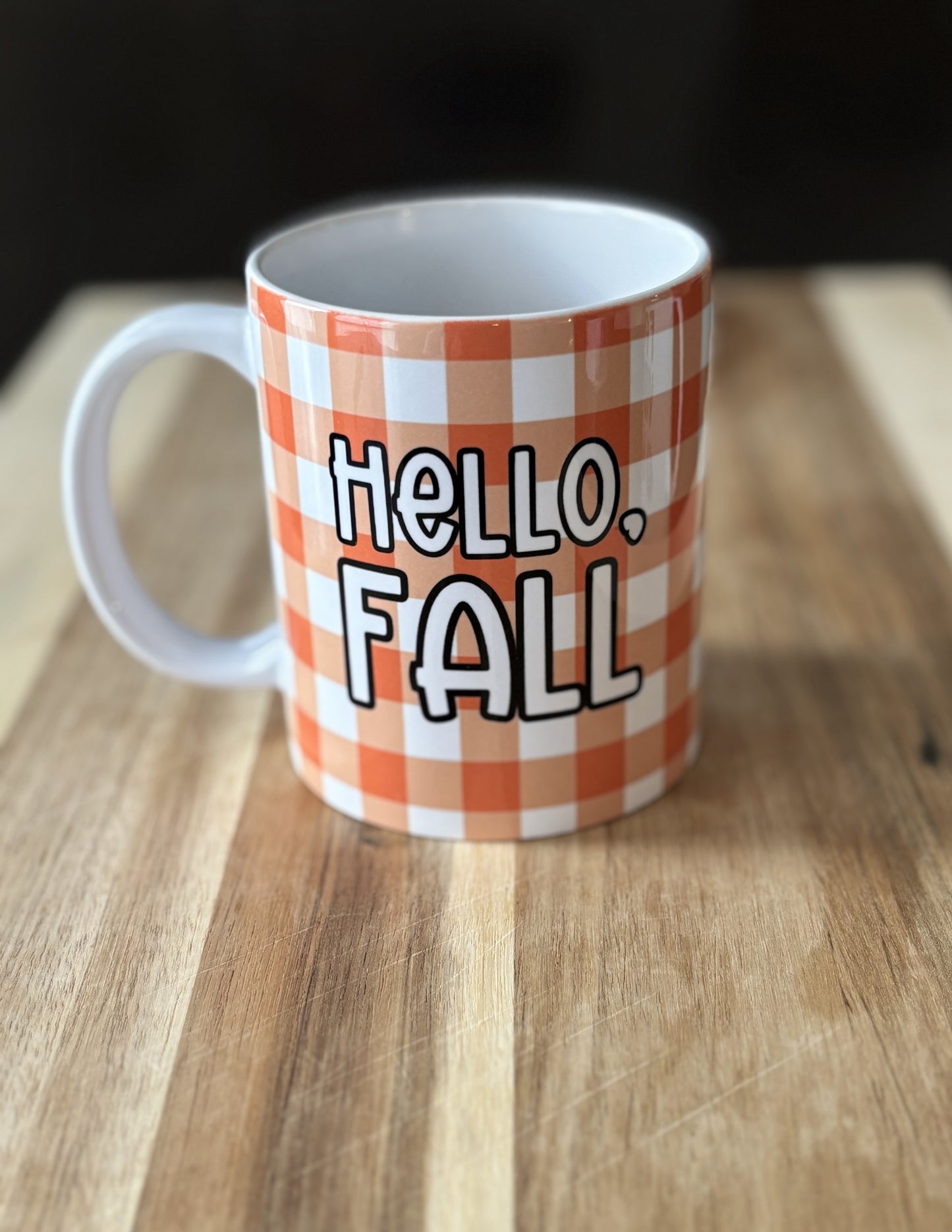 Hello Fall 12 oz Coffee Mug