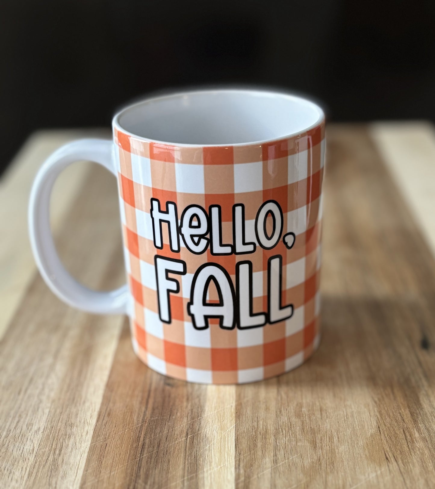 Hello Fall 12 oz Coffee Mug