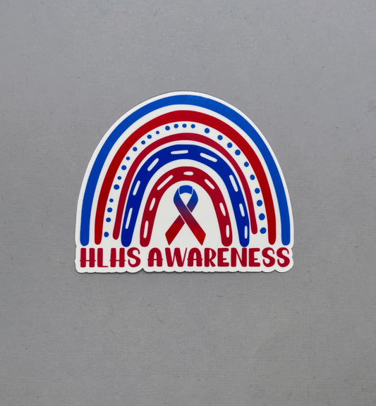 HLHS Awareness Rainbow Sticker