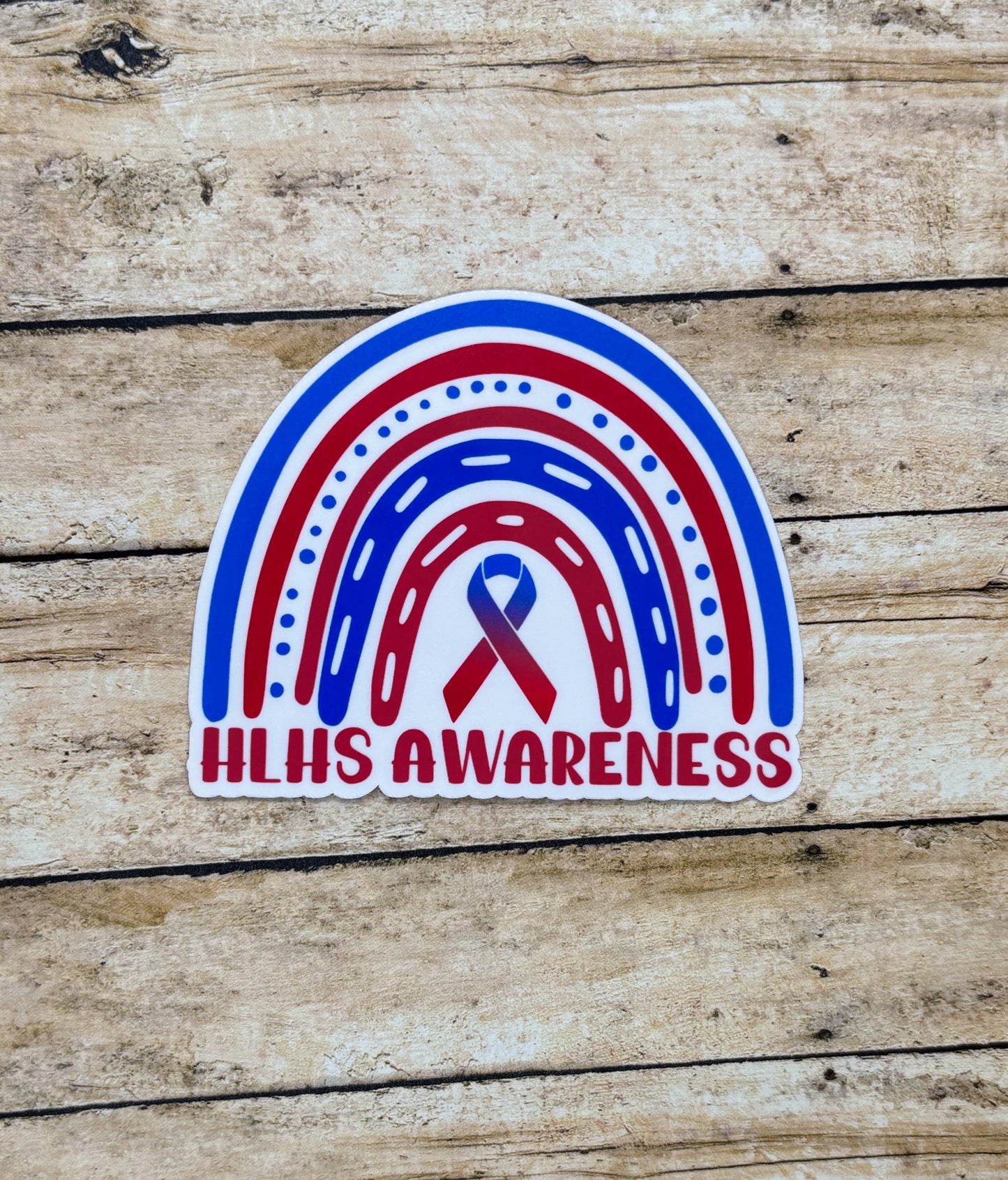 HLHS Awareness Rainbow Sticker