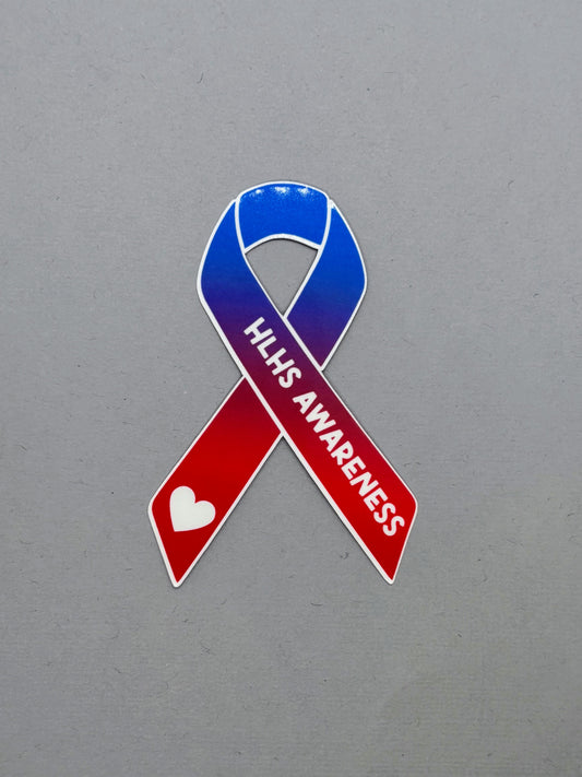 HLHS Awareness Ribbon Sticker