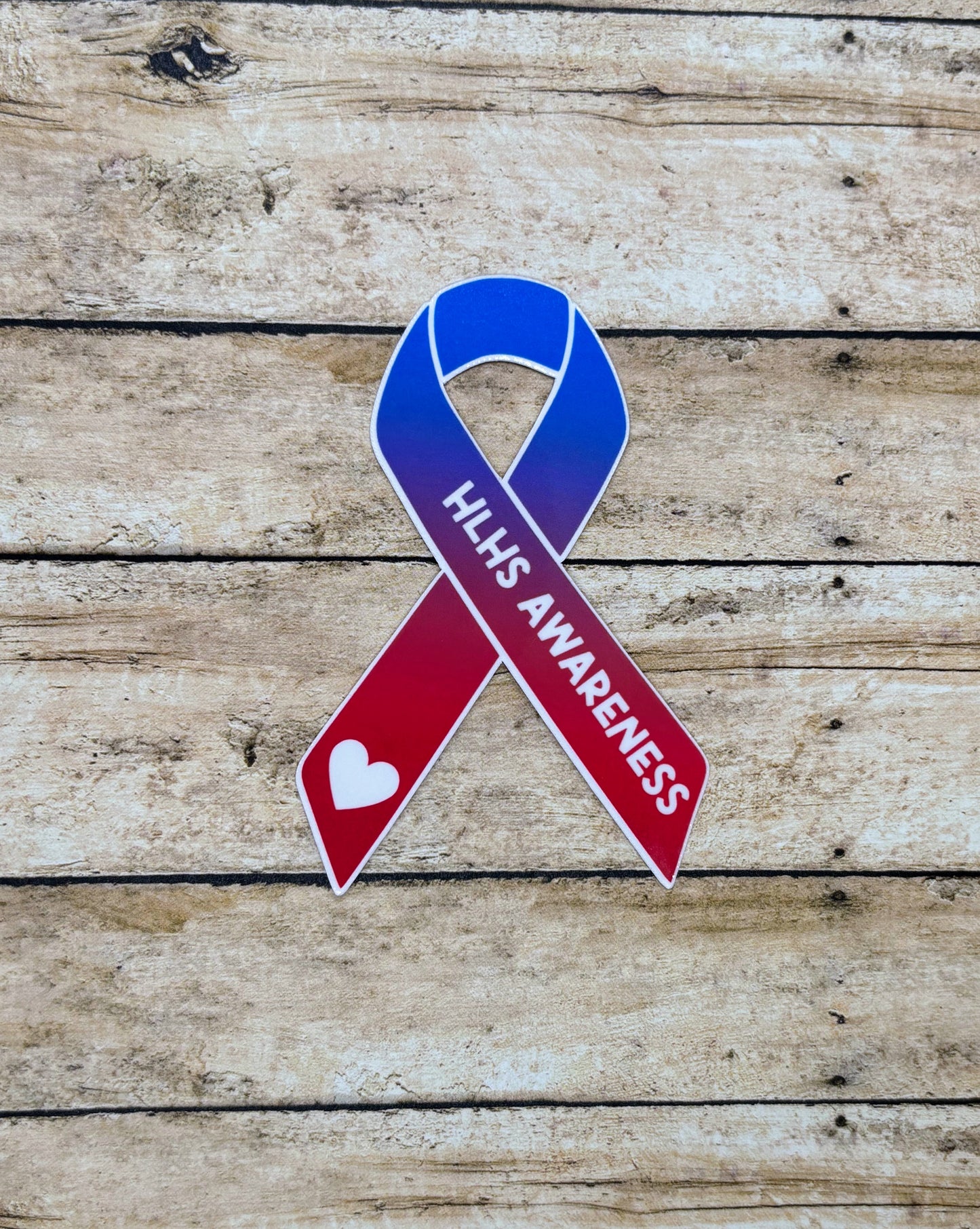 HLHS Awareness Ribbon Sticker