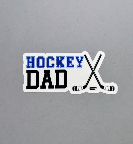 Hockey Dad Sticker