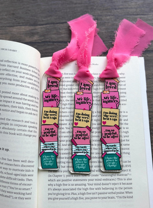 Affirmations Bookmark