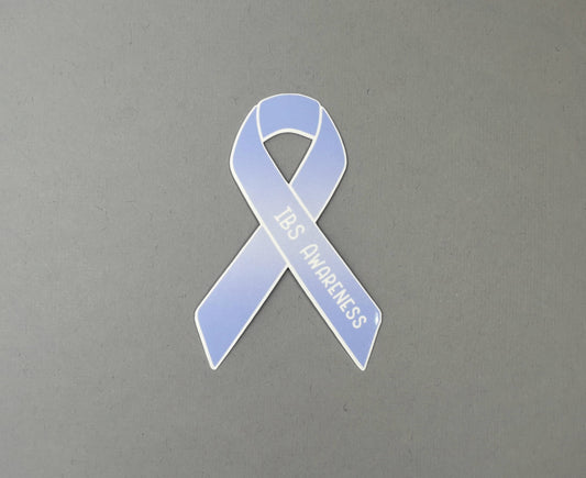 IBS (Irritable Bowel Syndrome) Awareness Ribbon Sticker
