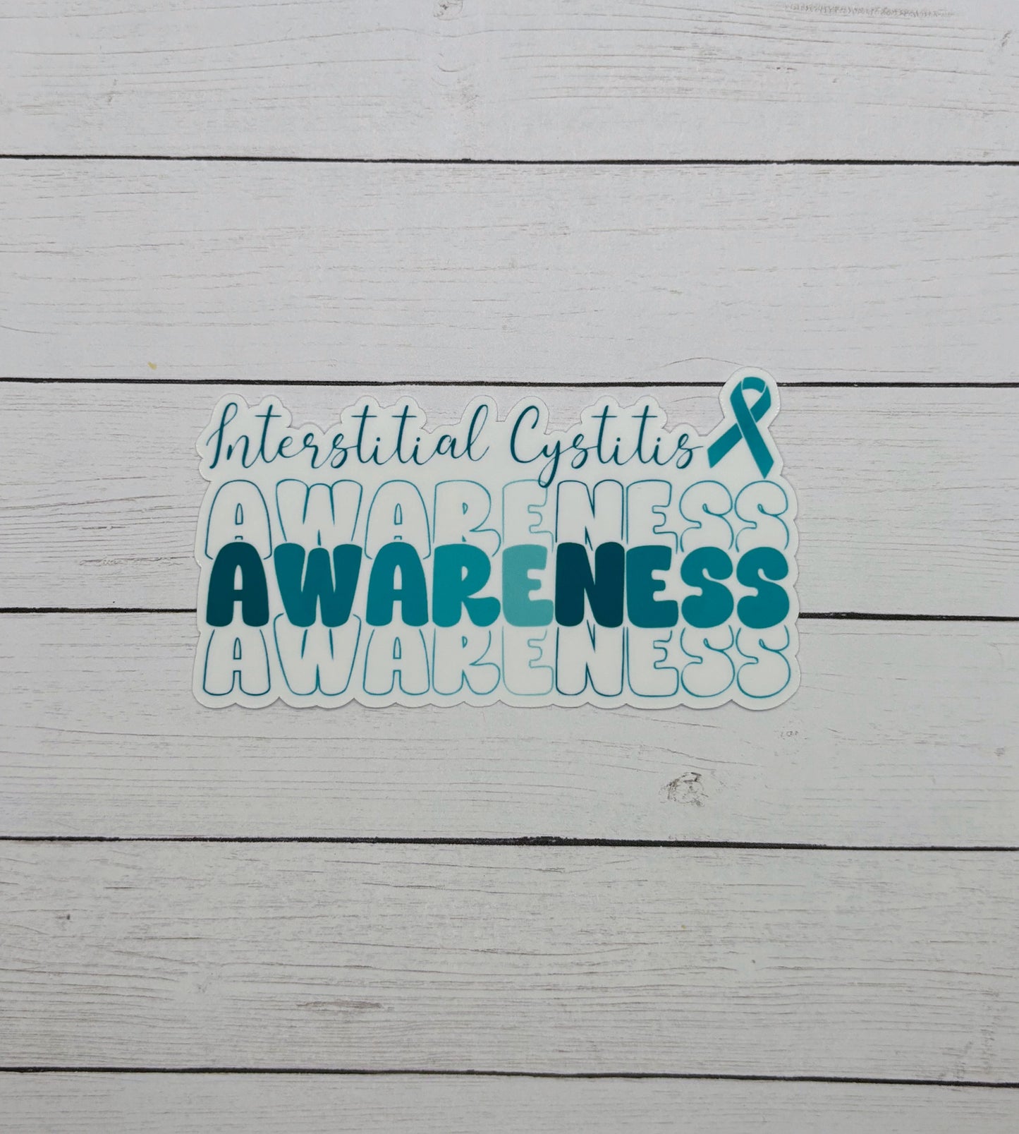 Interstitial Cystitis Awareness Sticker