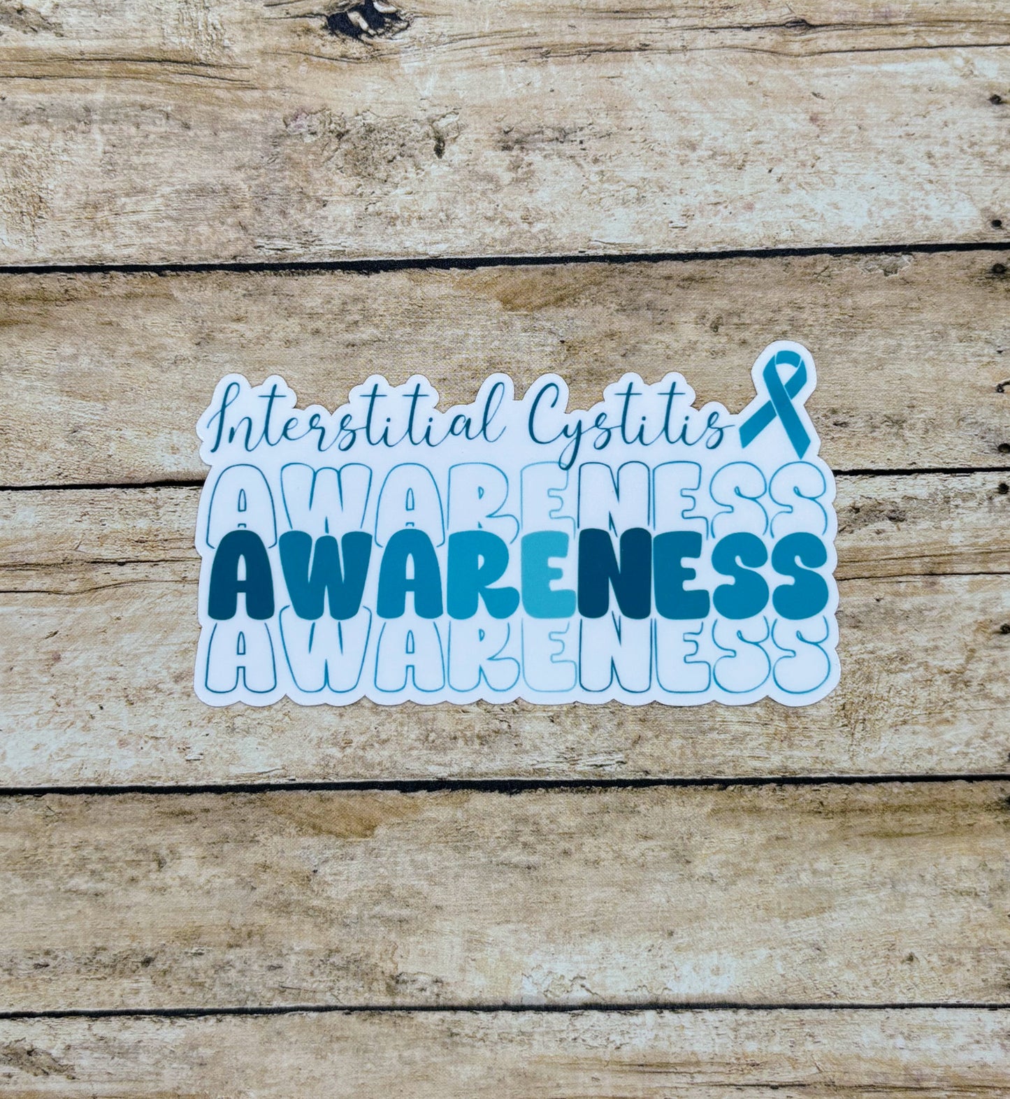 Interstitial Cystitis Awareness Sticker