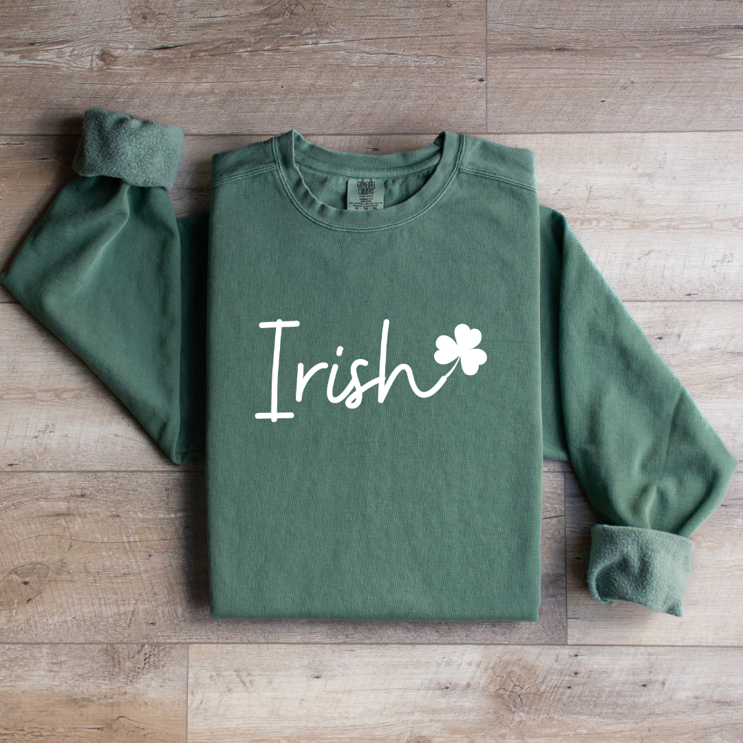 Irish with Shamrock Apparel