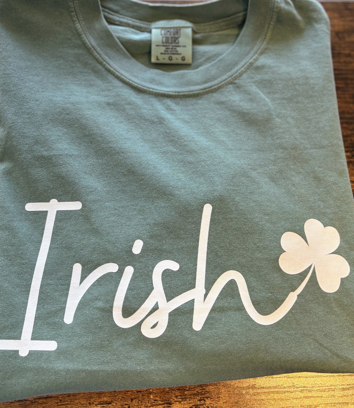 Irish with Shamrock Apparel