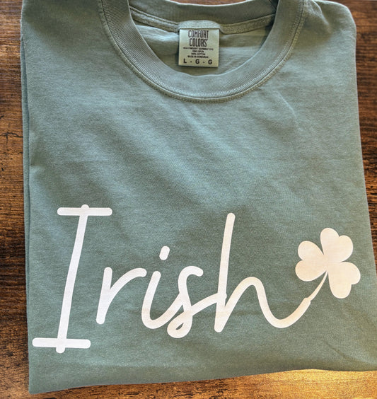 Irish with Shamrock Apparel