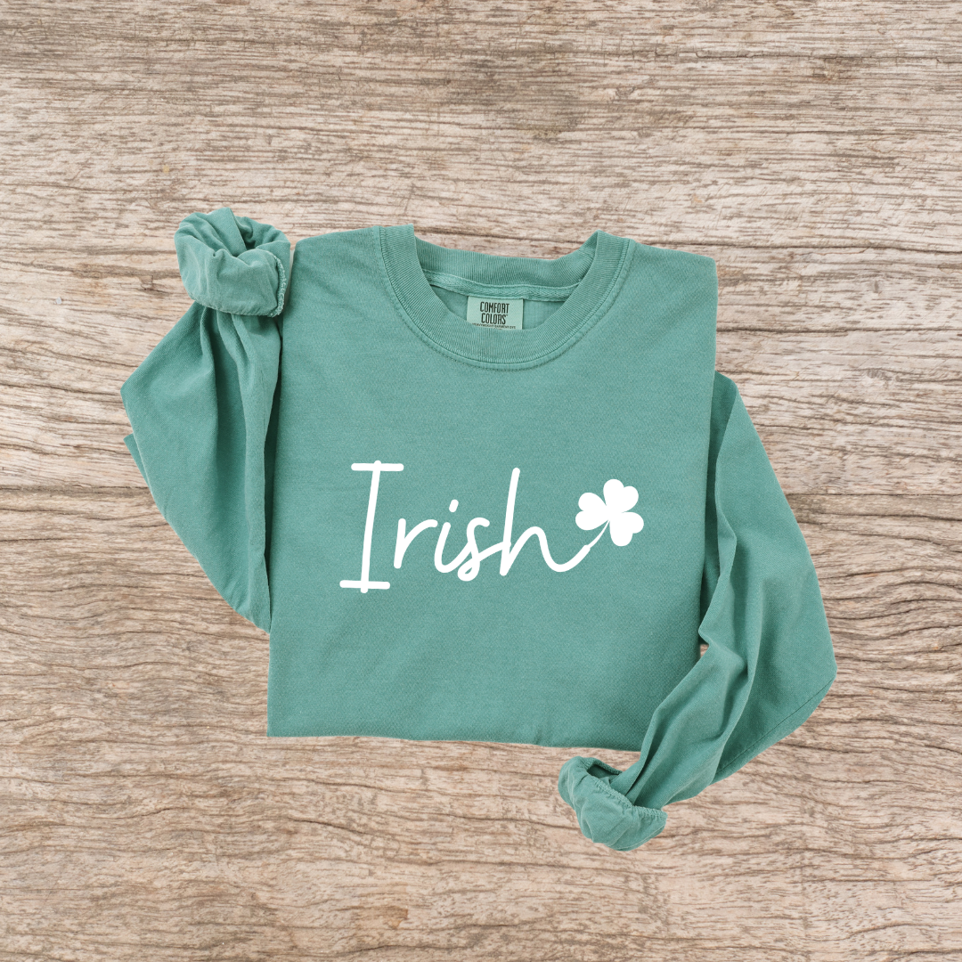 Irish with Shamrock Apparel