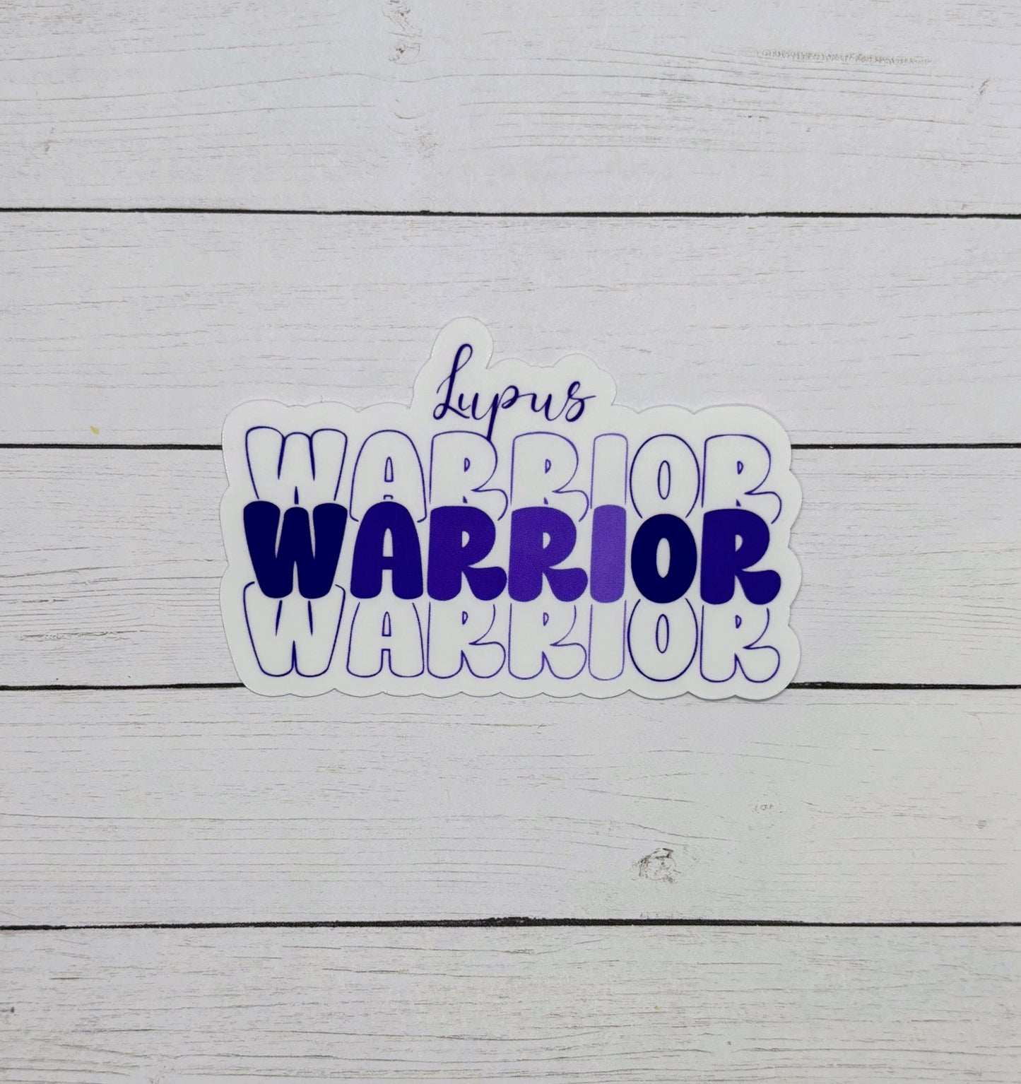 Lupus Warrior Sticker