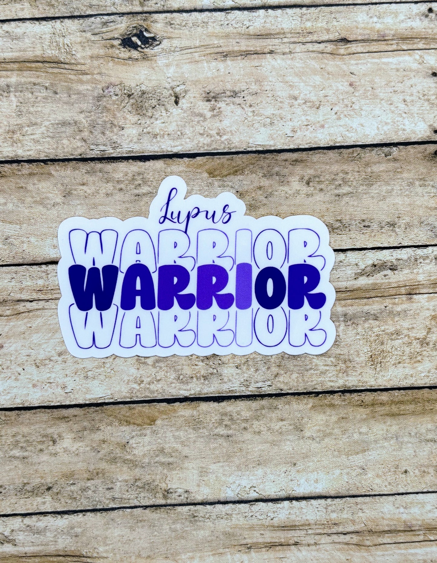 Lupus Warrior Sticker