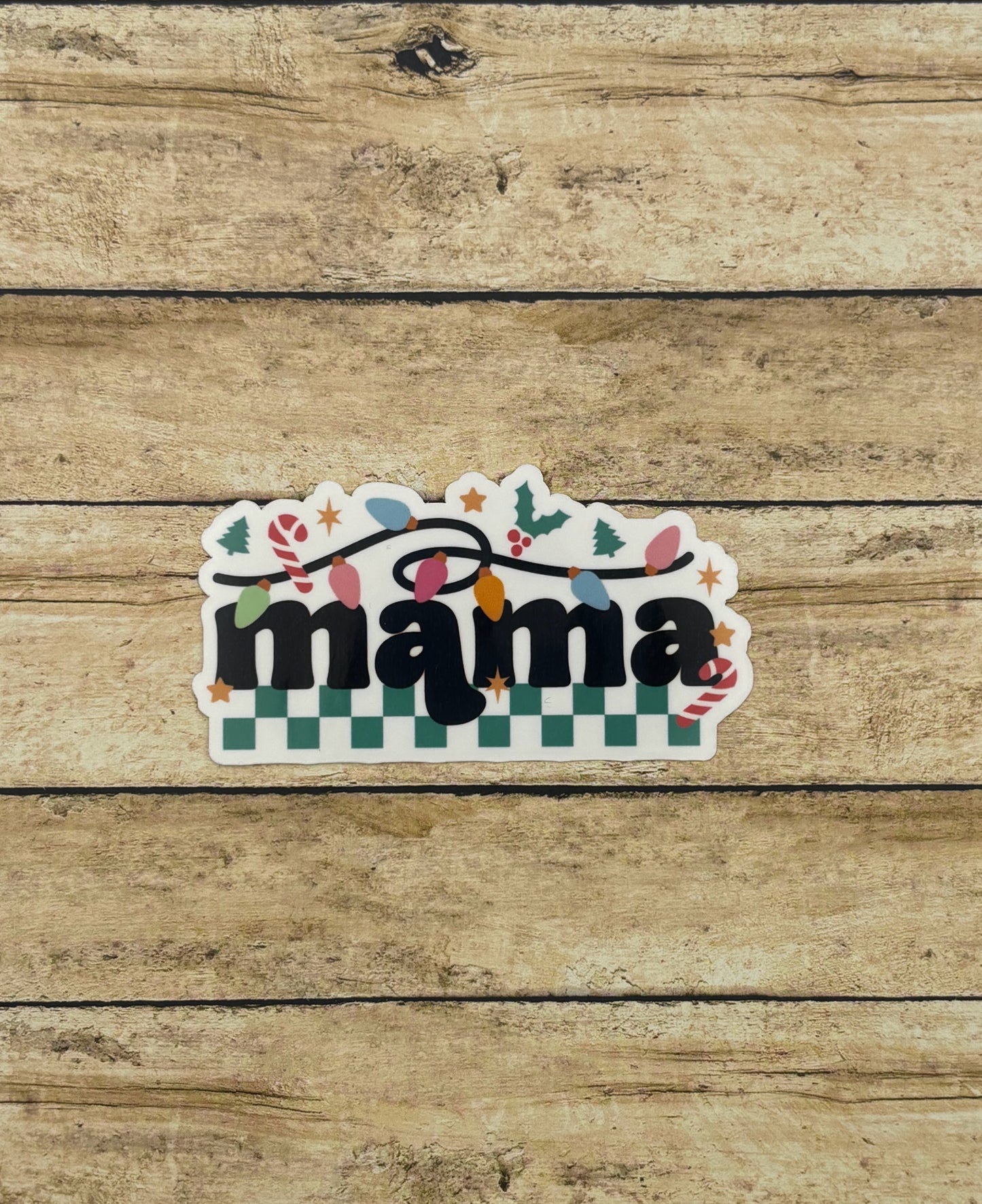 Mama Holiday Sticker