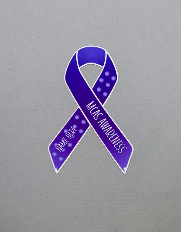 MCAS Custom Ribbon Sticker – Made with Monday