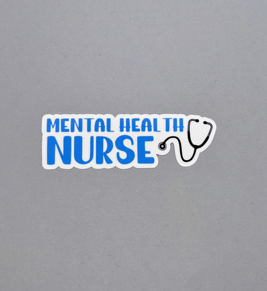 Mental Health Nurse Sticker