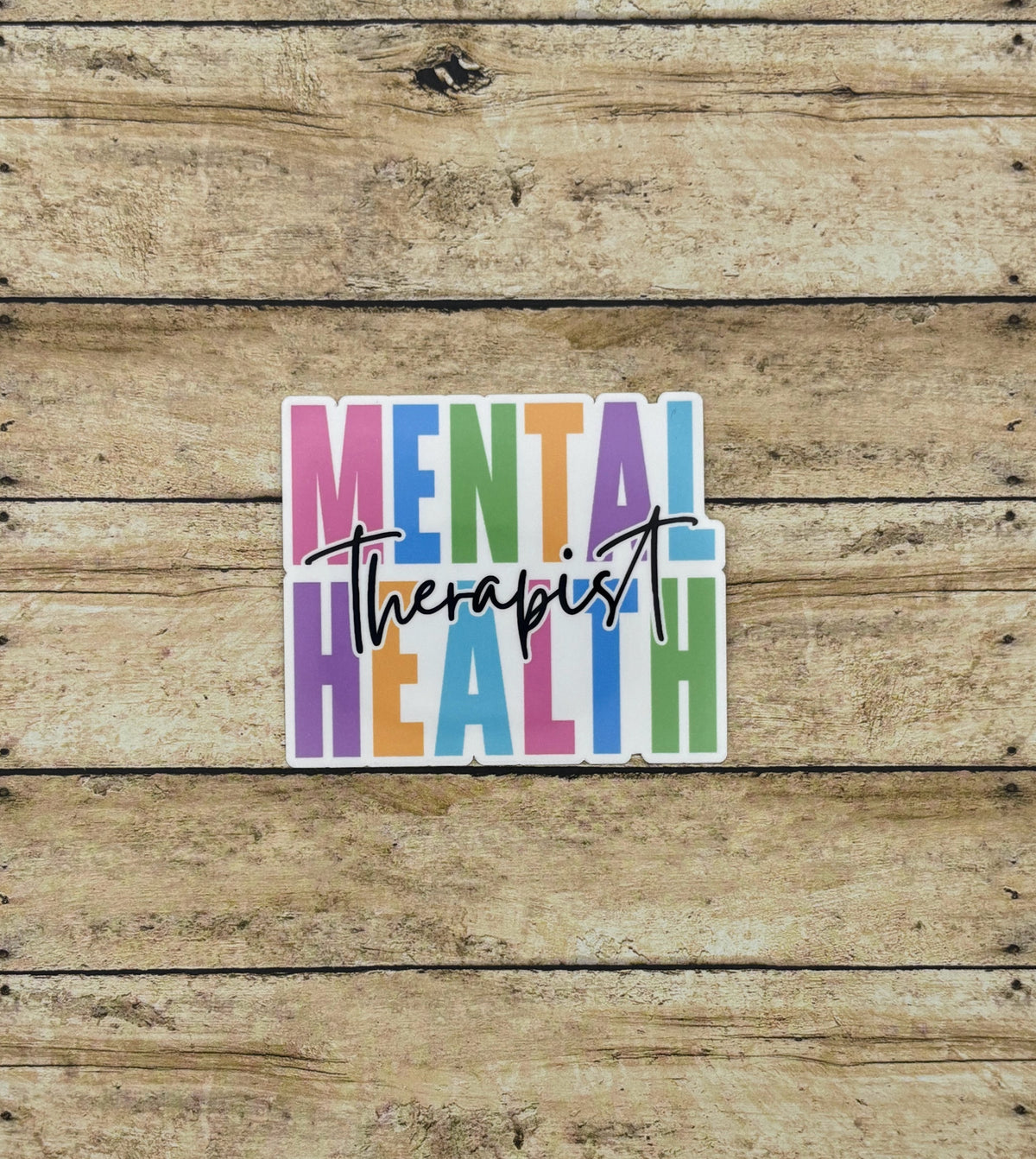 Therapist Sticker Mental Health Therapist Sticker – Made with Monday
