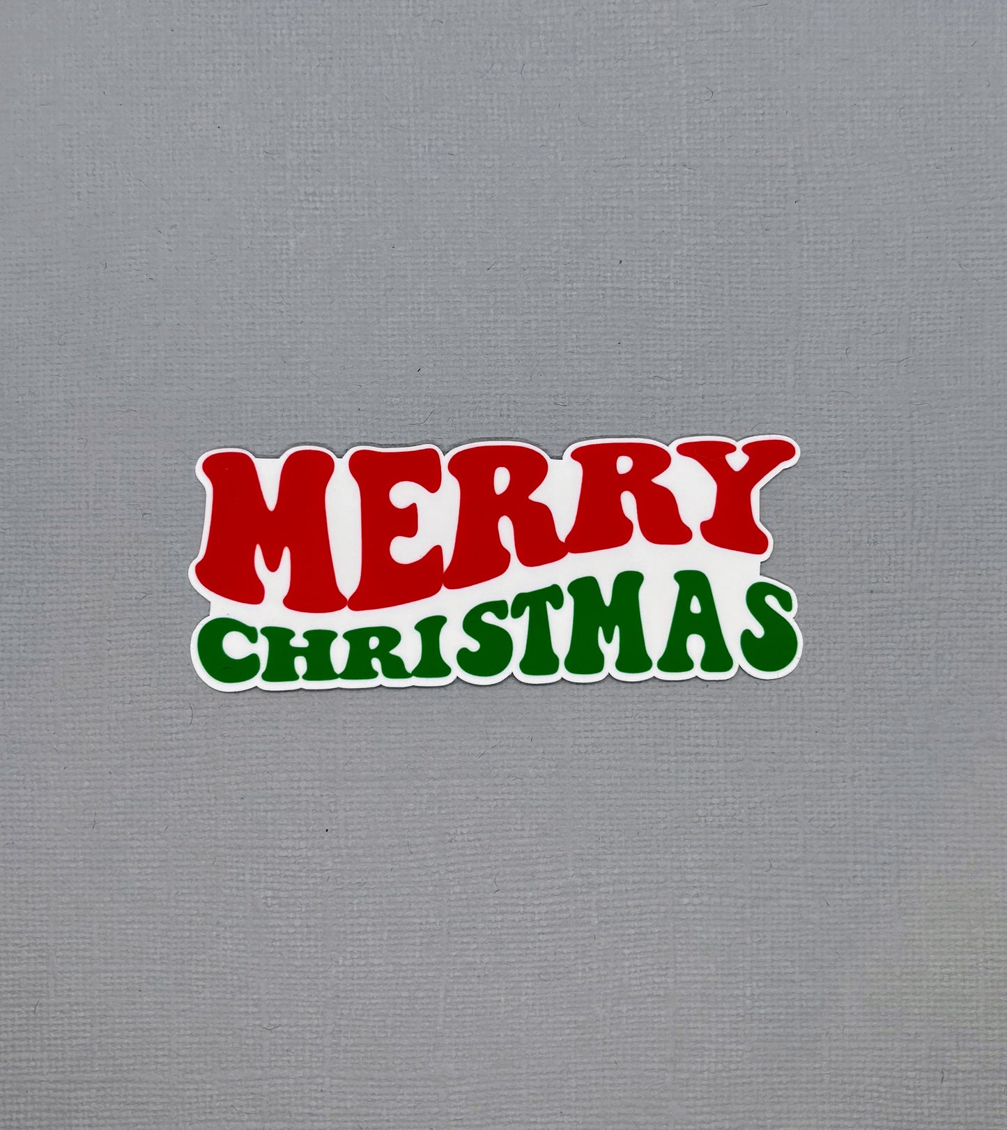 Merry Christmas Sticker