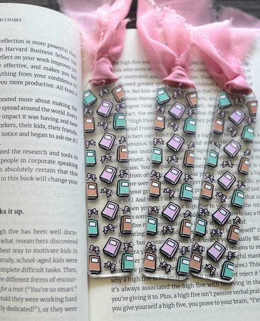 Books & Bows Bookmark