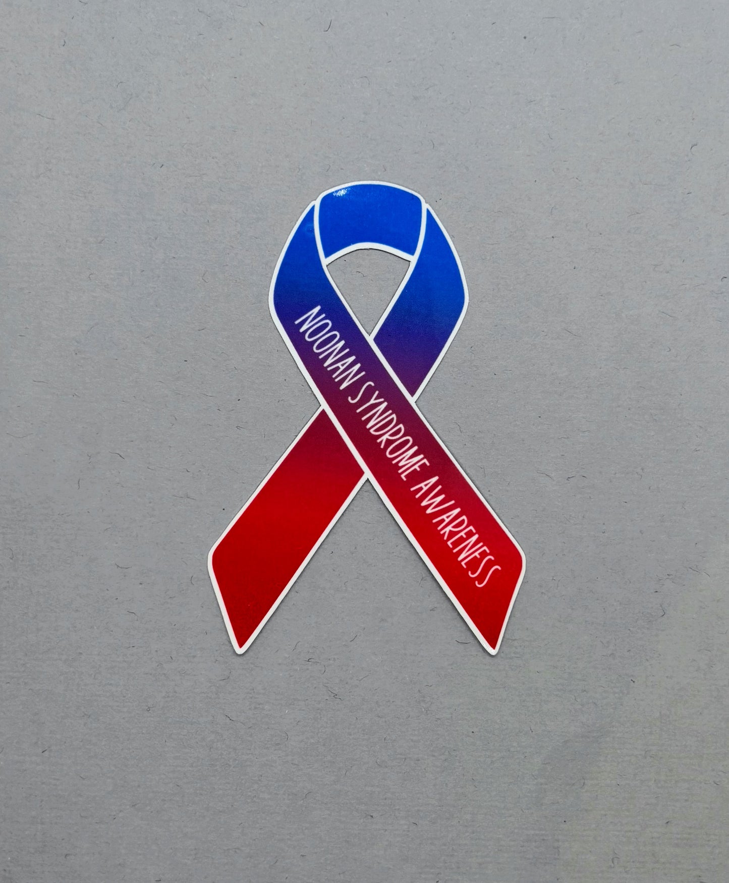 Noonan Syndrome Awareness Ribbon Sticker