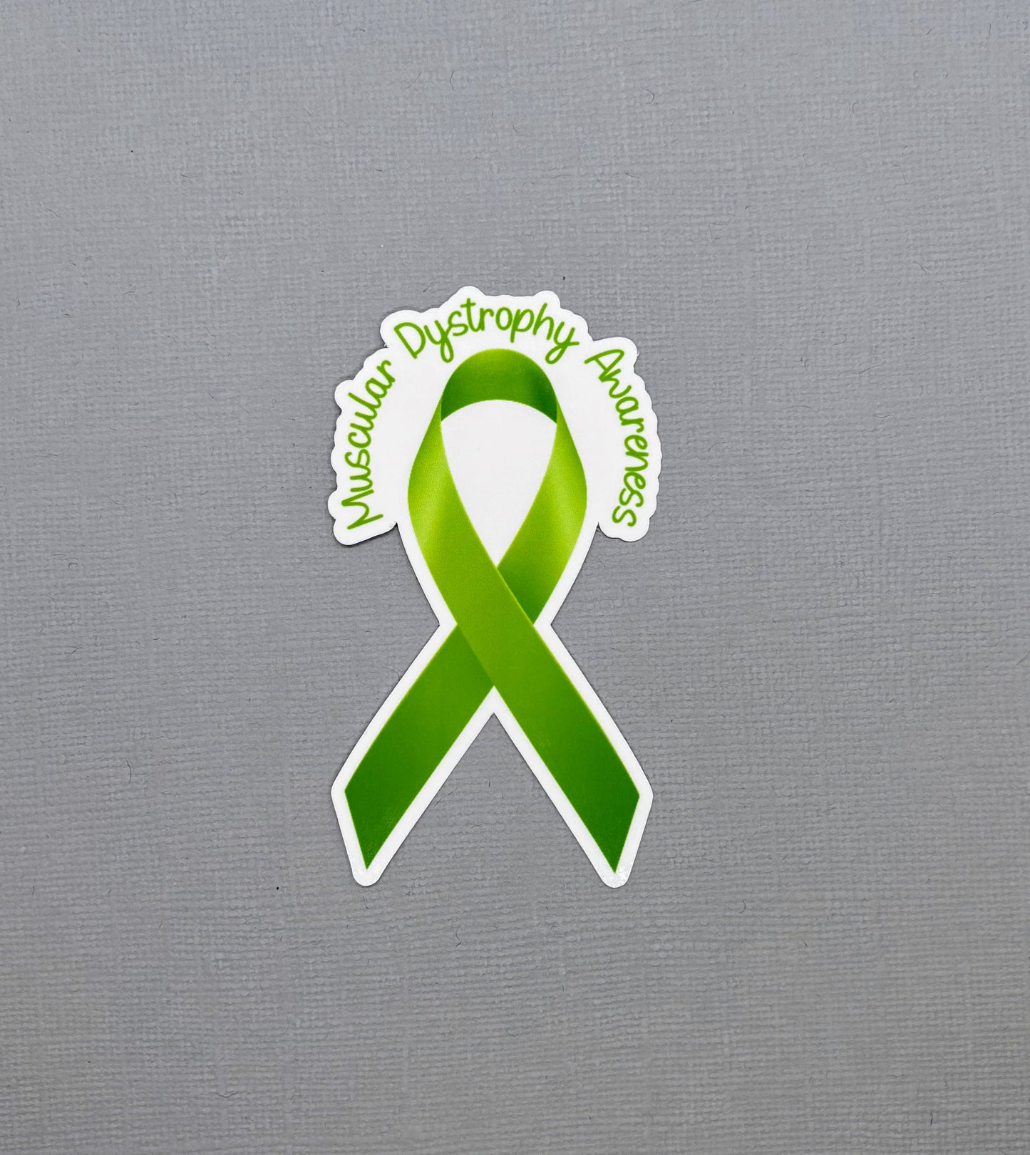 Muscular Dystrophy Awareness Ribbon Sticker