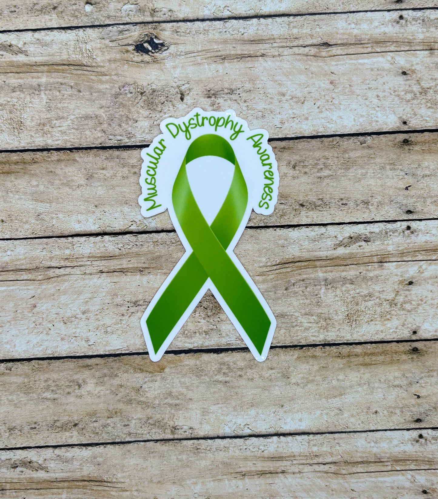 Muscular Dystrophy Awareness Ribbon Sticker