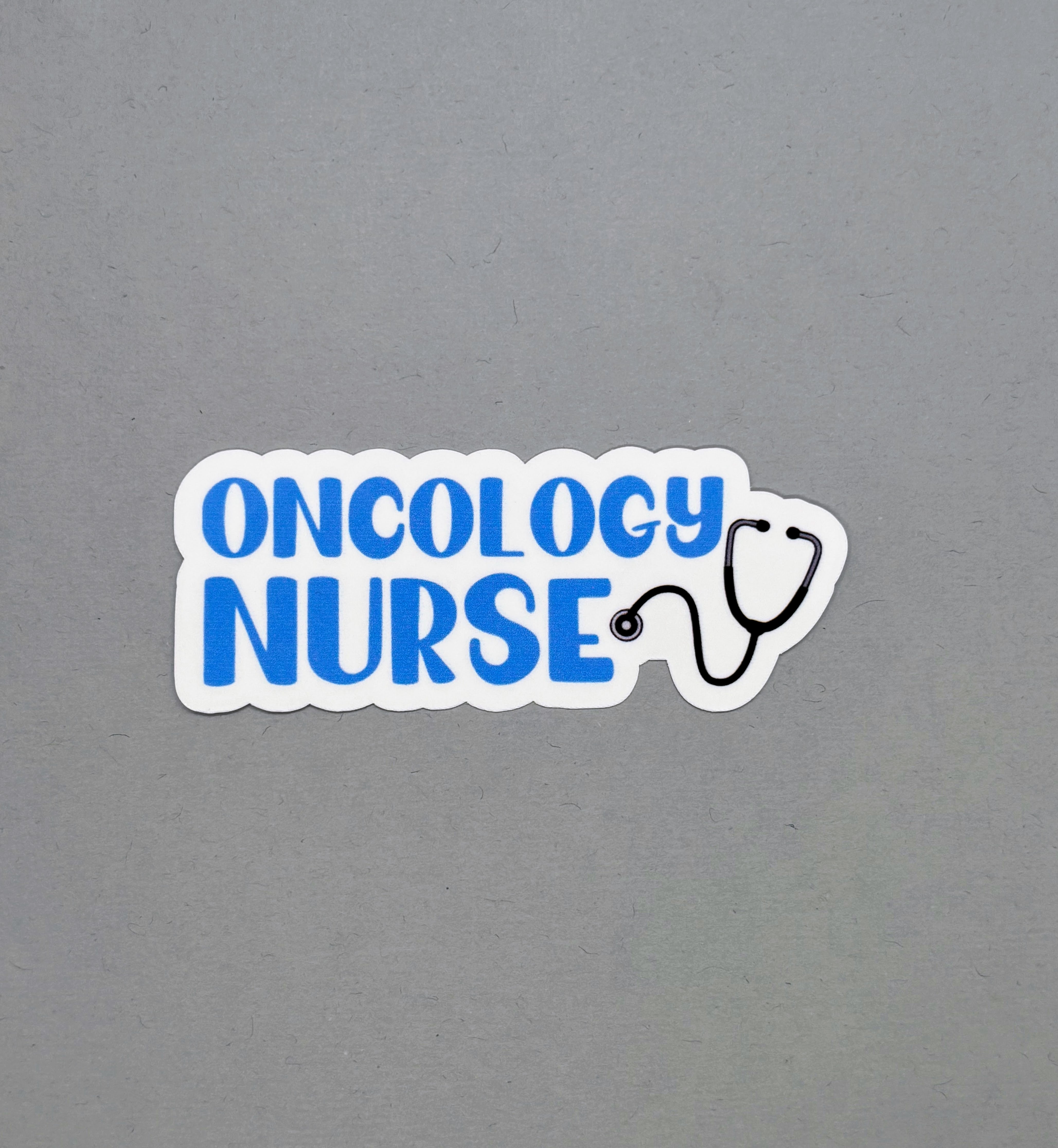 Oncology Nurse Sticker – Made with Monday