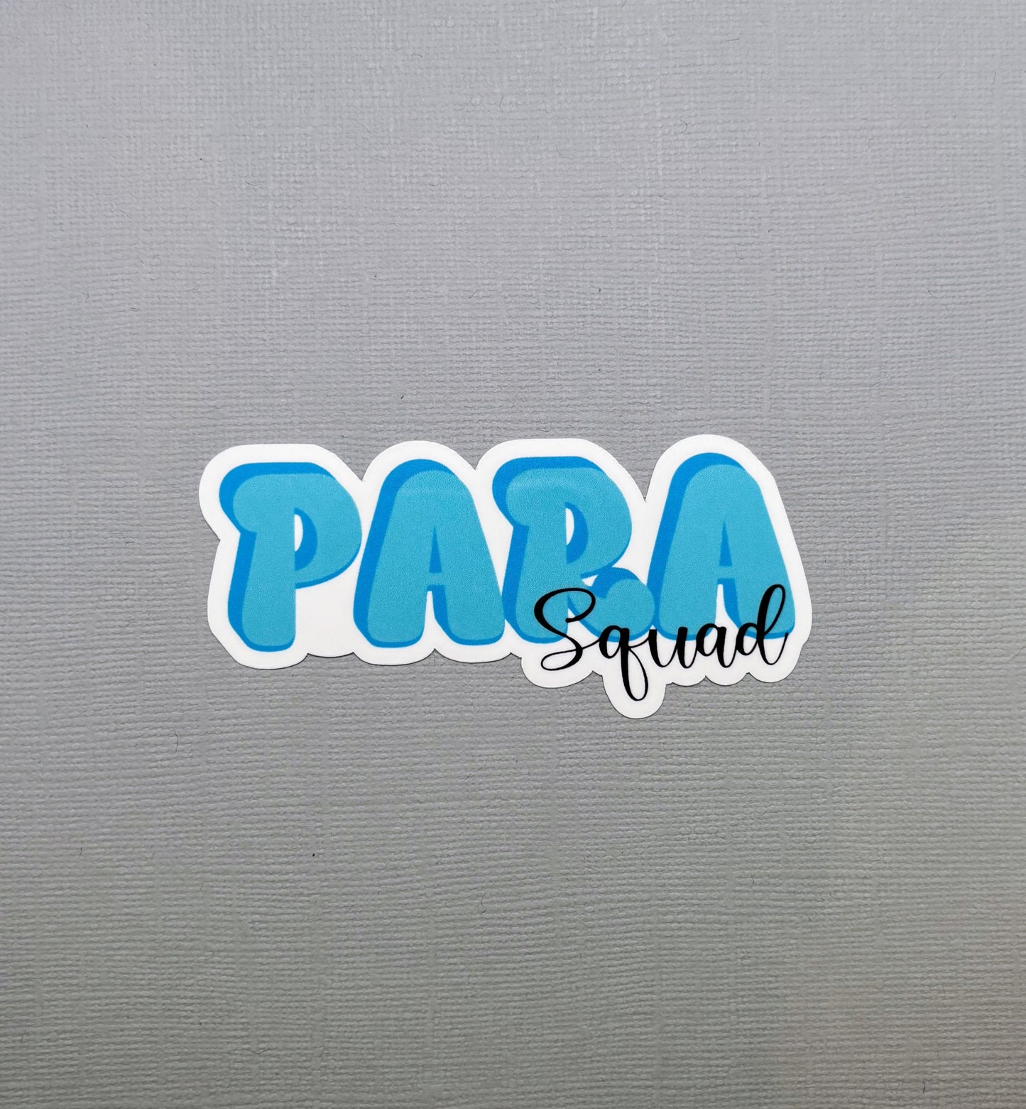 Para Squad Blue Sticker