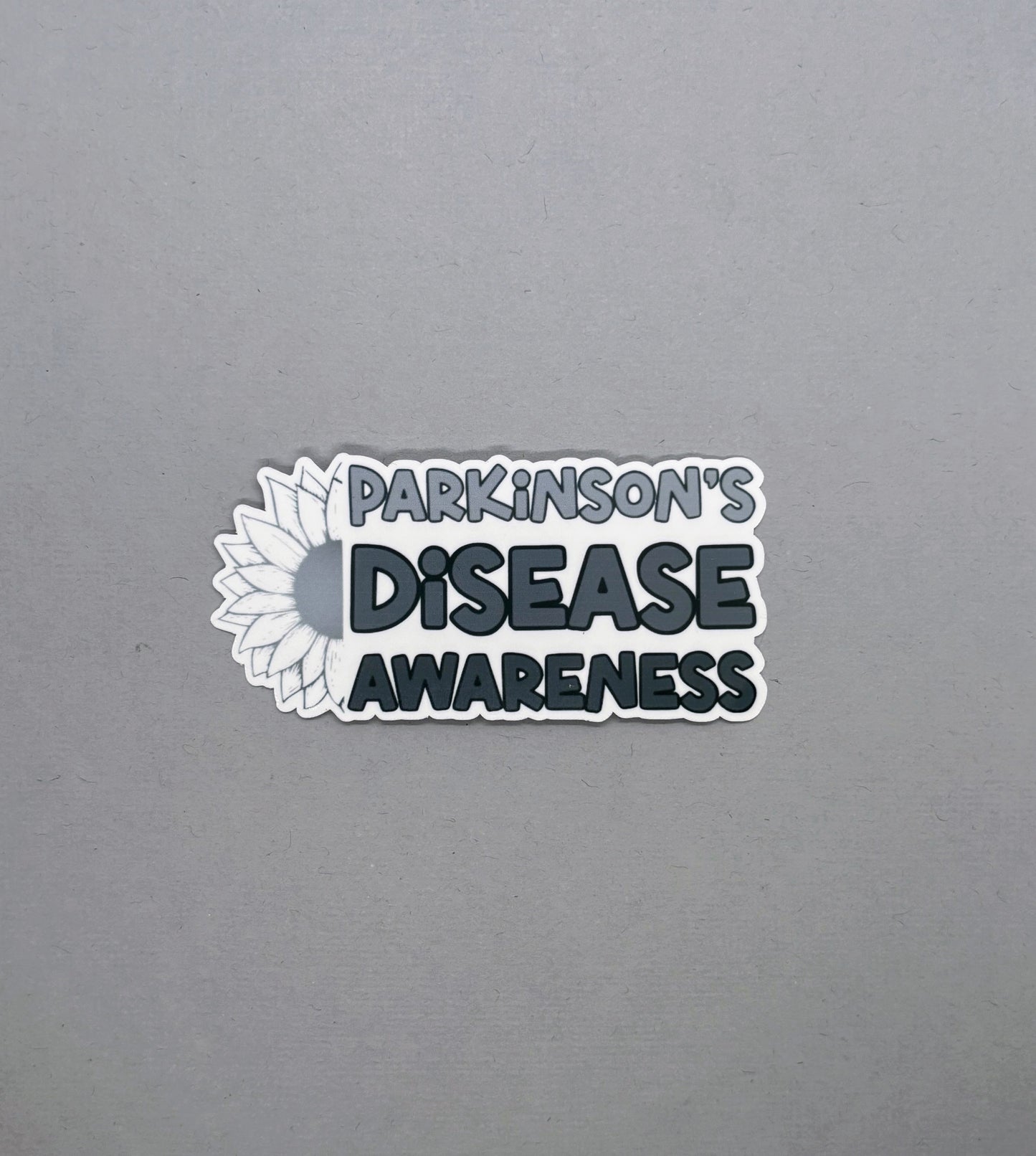 Parkinson's Disease Awareness Sunflower Sticker