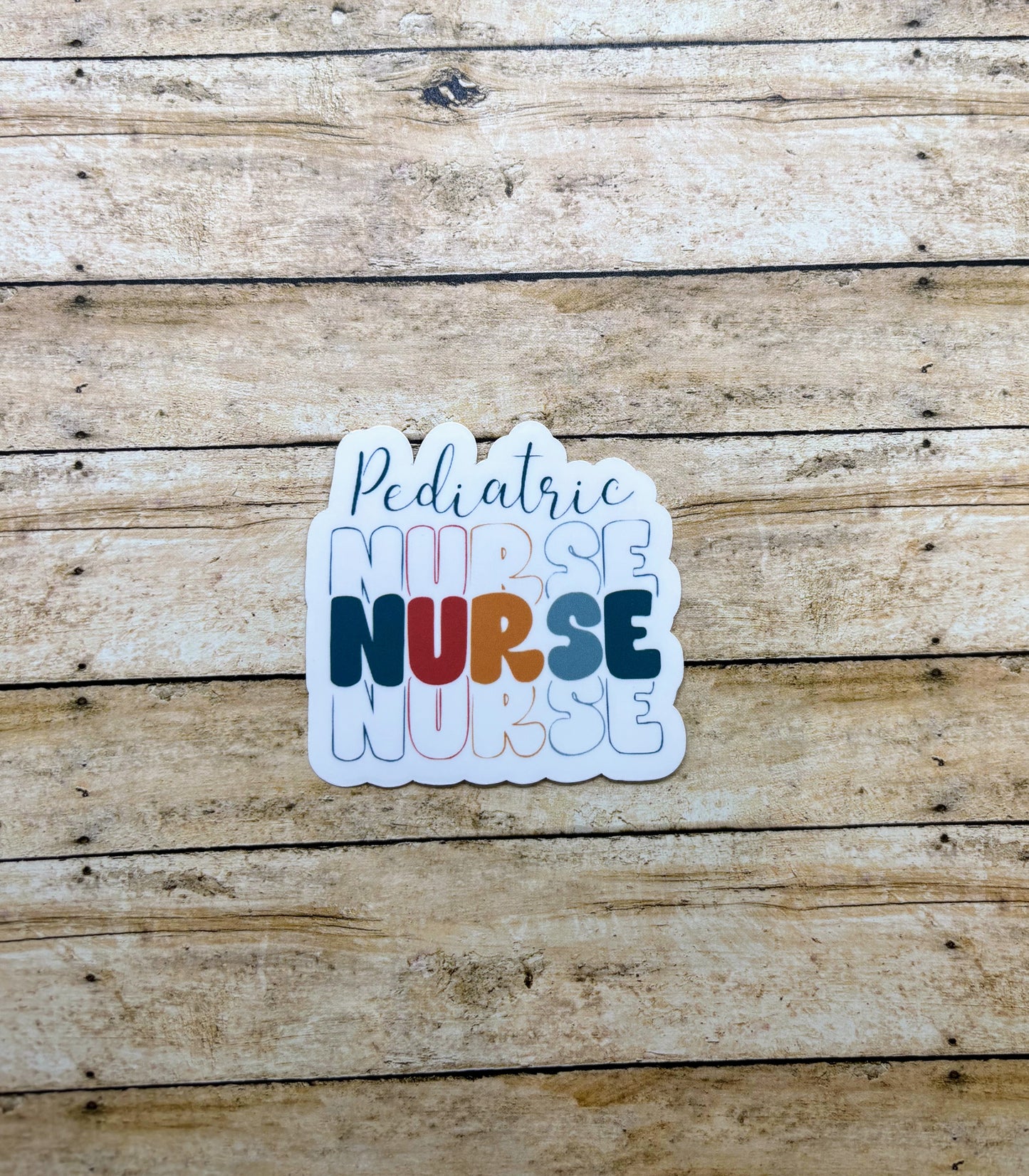 Pediatric Nurse Sticker