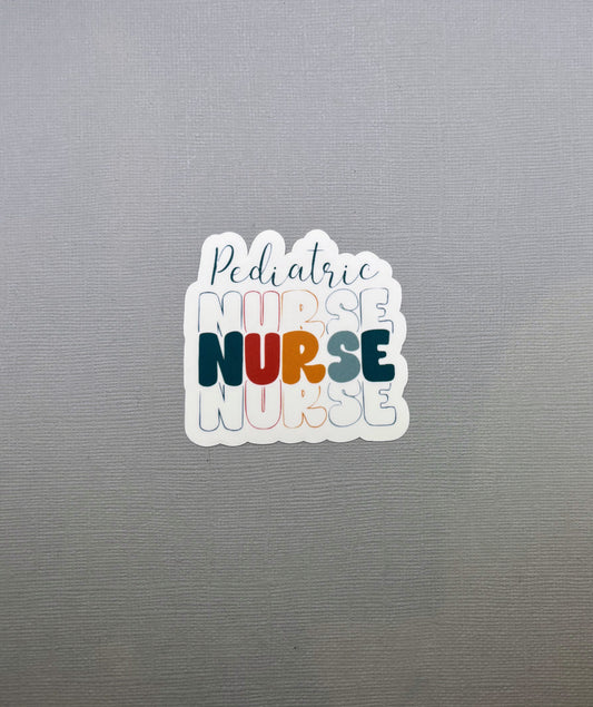 Pediatric Nurse Sticker