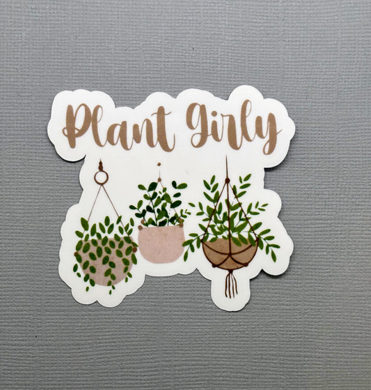 Plant Girly Sticker