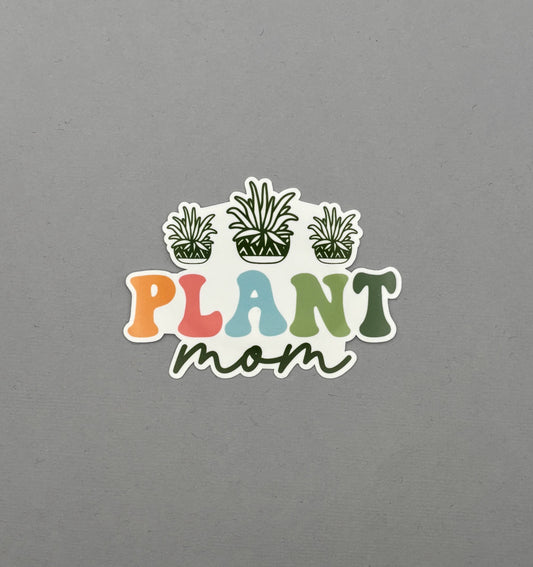 Plant Mom Sticker