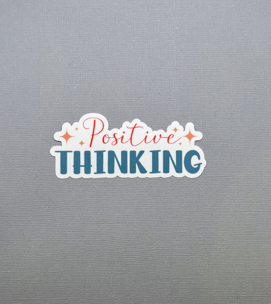 Positive Thinking Sticker