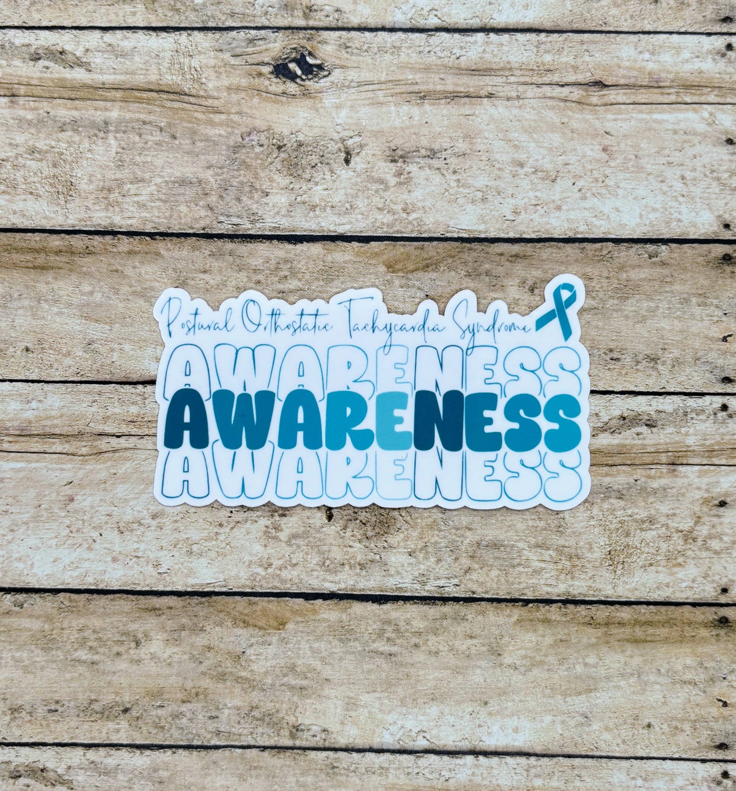 Postural Orthostatic Tachycardia Syndrome - POTS Awareness Sticker