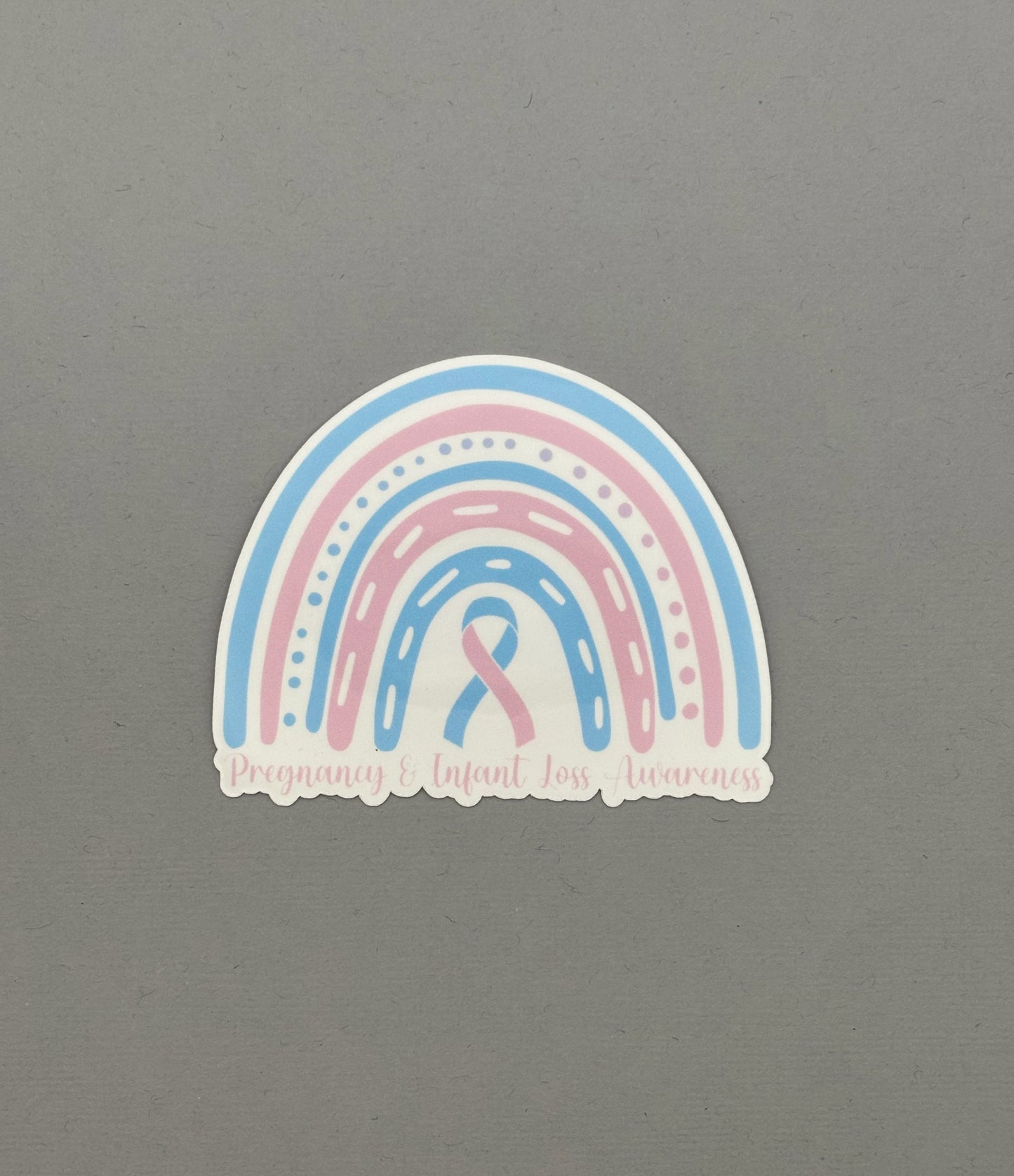 Pregnancy & Infant Loss Awareness Rainbow Sticker