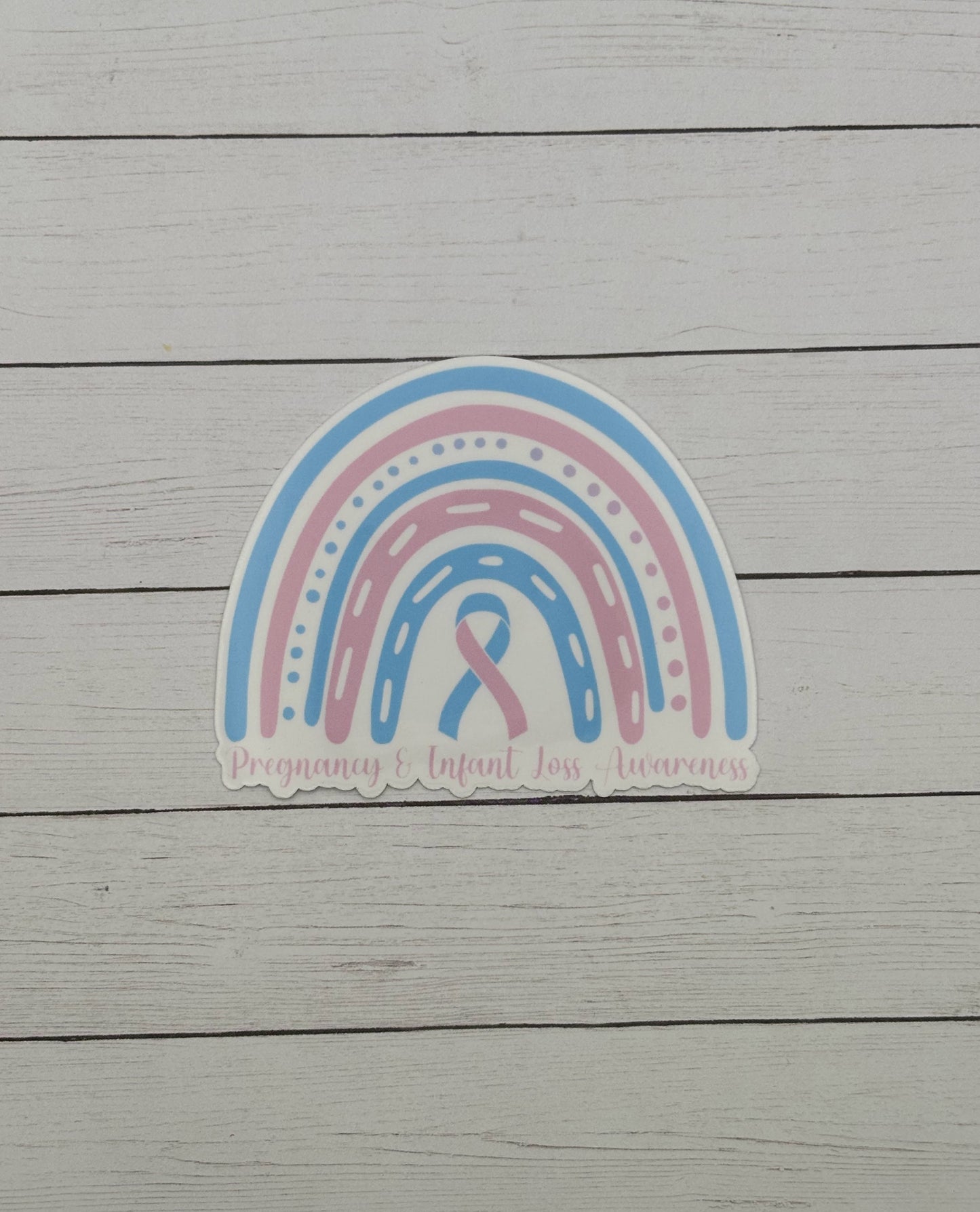 Pregnancy & Infant Loss Awareness Rainbow Sticker