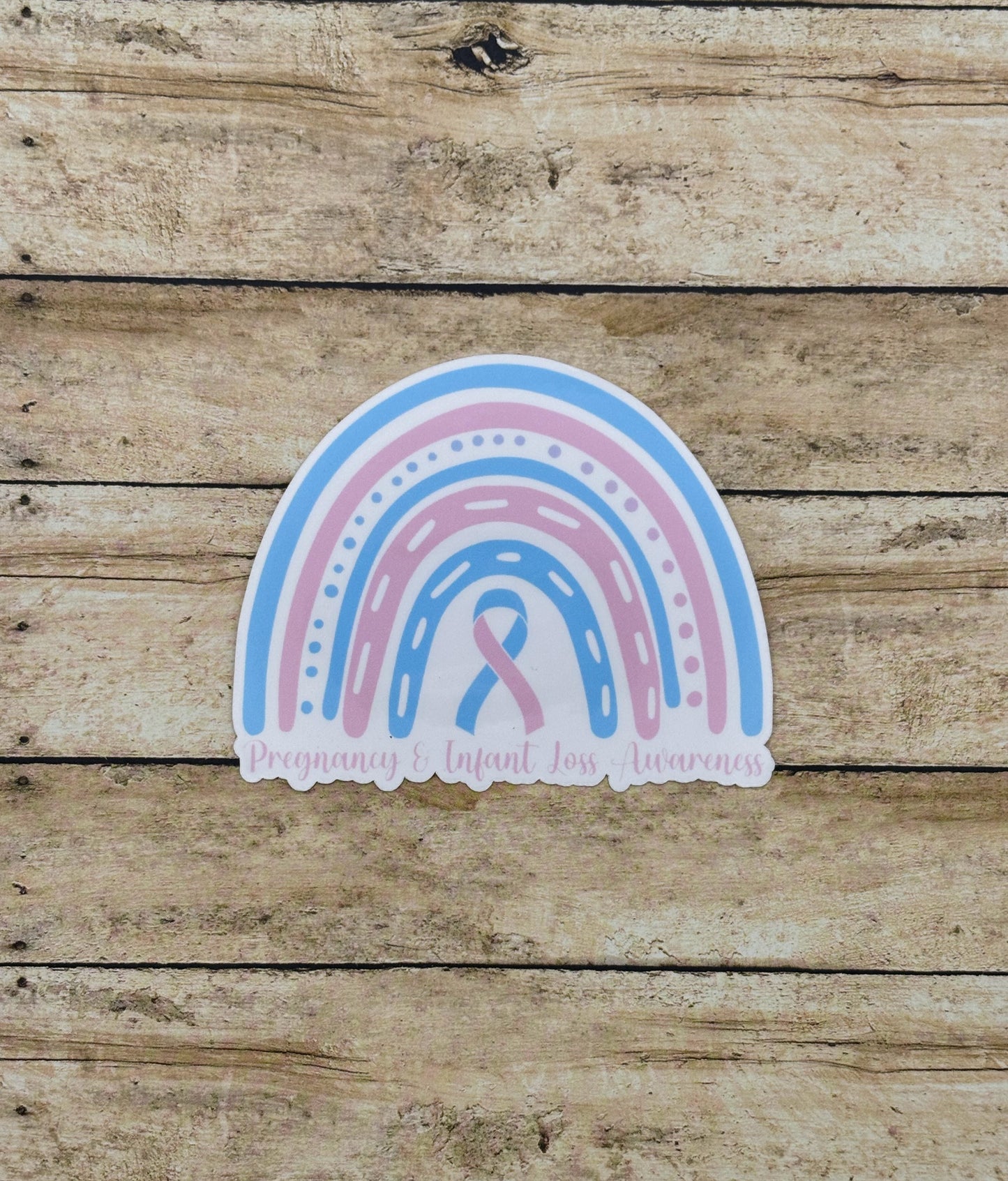 Pregnancy & Infant Loss Awareness Rainbow Sticker