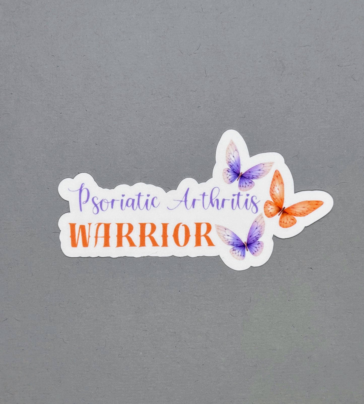 Psoriatic Arthritis Warrior Butterflies Sticker