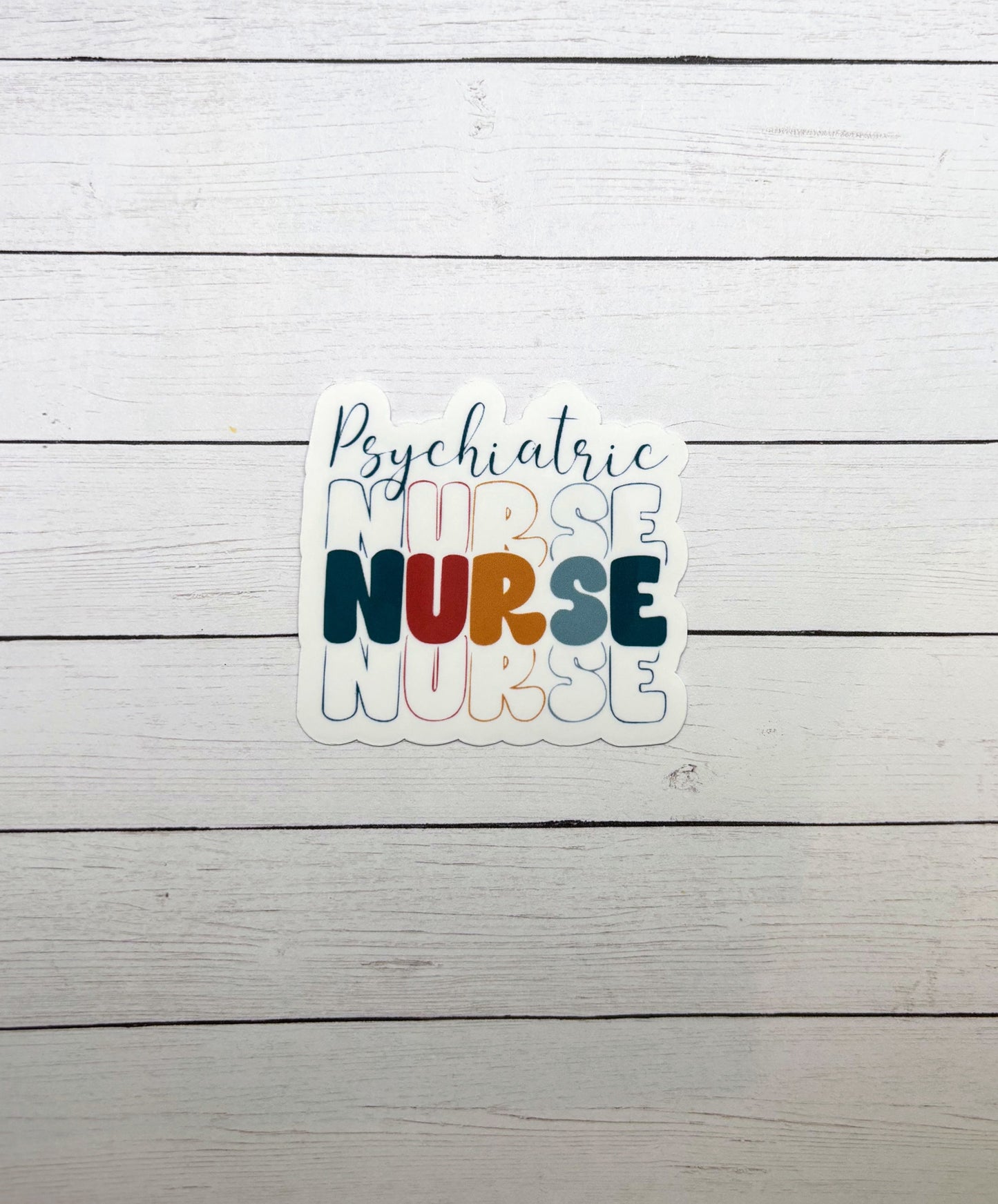 Psychiatric Nurse Sticker