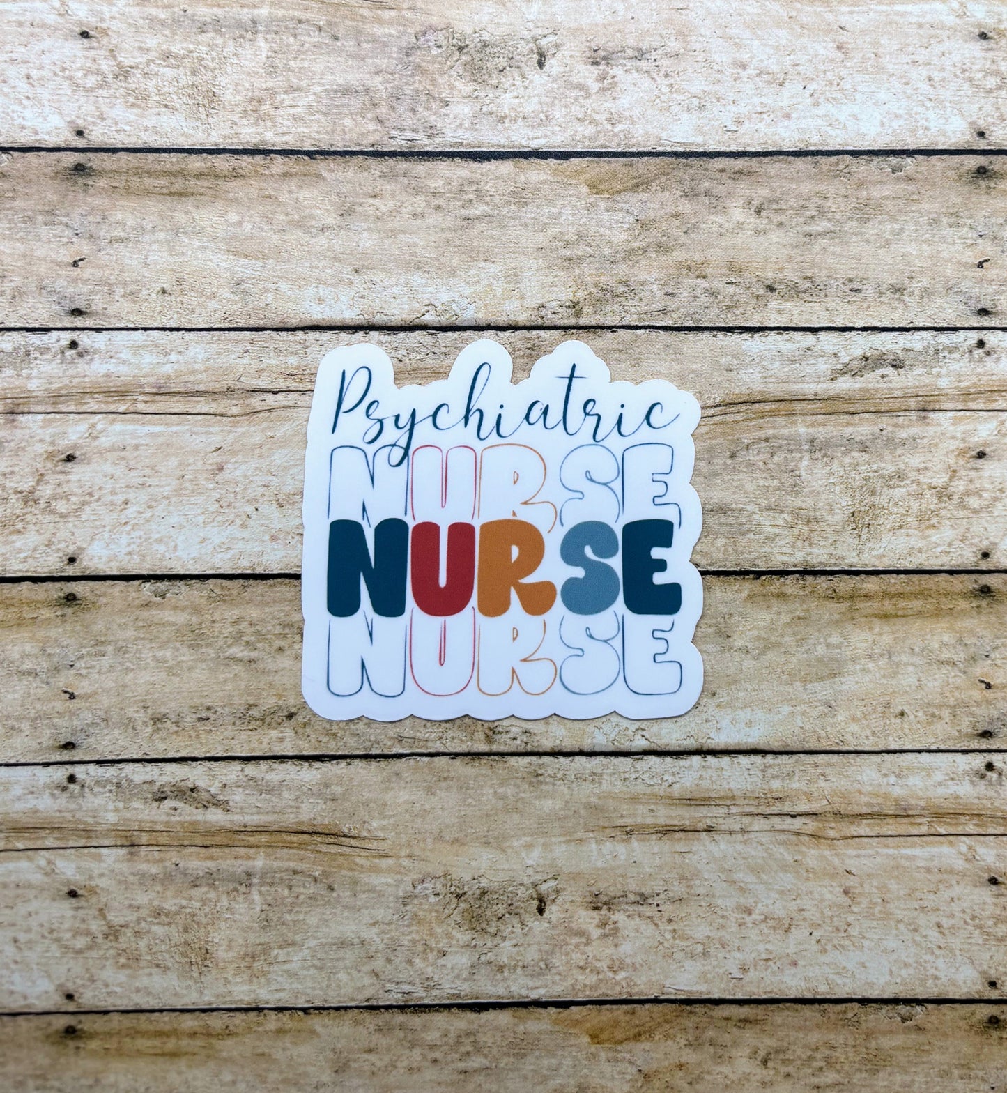 Psychiatric Nurse Sticker