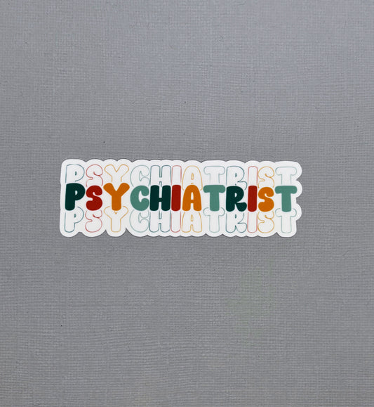 Psychiatrist Sticker